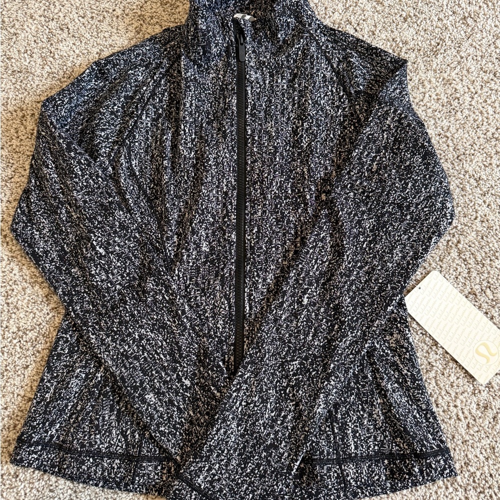 Lululemon Athletica Black and White lightly jacket